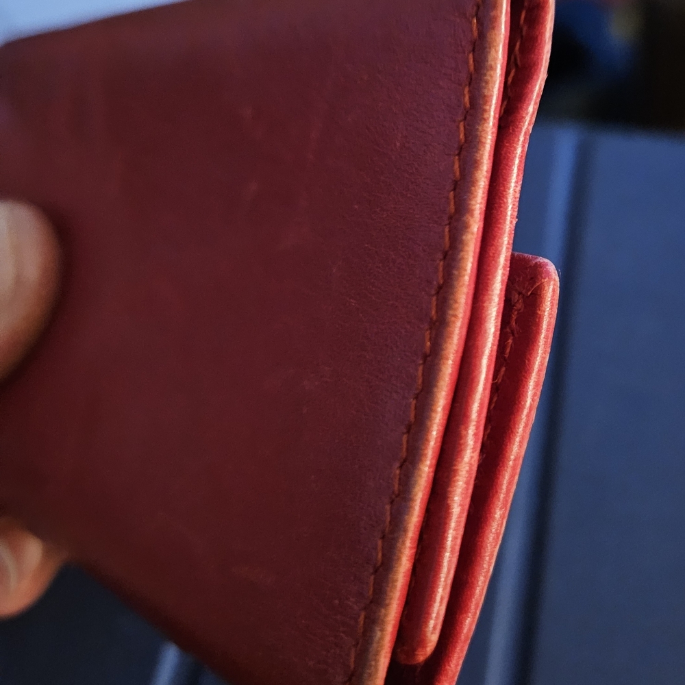 Authentic Ferragamo Red Wallet - Picture 3 of 8